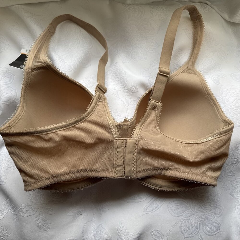 Wacoal 853186 Retro Chic Contour Underwire T-Shirt Bra Toast 32DD NEW $72 - Picture 7 of 8